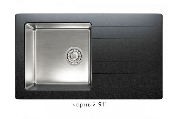 Кухонная мойка Tolero twist TTS-860 Черный 911