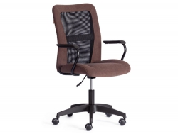 Кресло STAFF флок коричневый