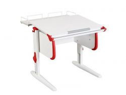 Парта СУТ.24-01 белый с красным
