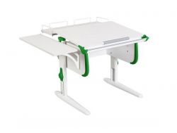 Парта СУТ.24-02 белый с зеленым