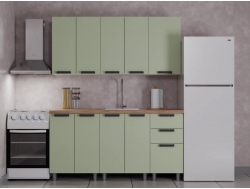 Кухонный гарнитур Орешник 1600 мм Мята