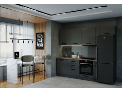 Кухня Антрацит 2550