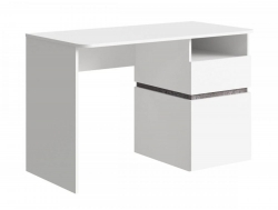 Стол письменный МС Аркон Белый/Бетон Темный