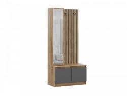 Прихожая ЛДСП Бостон Лайт Фасад серый шифер