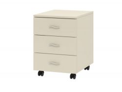 Тумба выкатная с тремя ящиками Дельта 24.02