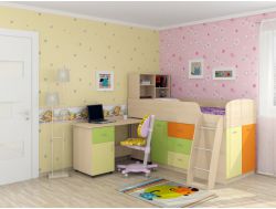 Кровать Дюймовочка 1 мультицвет