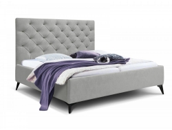 Кровать Фрейм 1200 Каретная стяжка высокие ножки вивальди 14