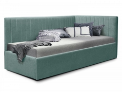 Кровать подростковая левая 800 Фрейм Страйп вивальди 19