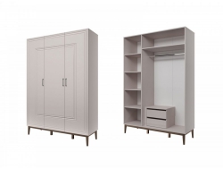 Шкаф ШР-3 Гориция Льняной