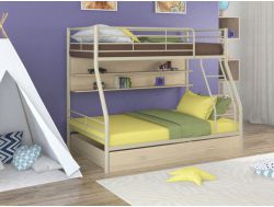 Двухъярусная кровать Гранада 2 ПЯ слоновая кость