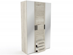 Шкаф 3-х дверный Мале
