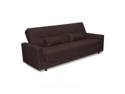 Диван Арбат с подлокотниками БД Savana Chocolate