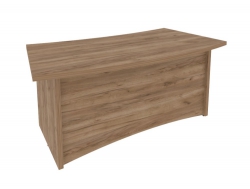 Стол руководителя криволинейный Фёст KSR-2