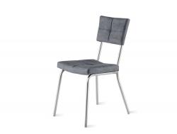 Стул Лион.3 Текстиль COLUMBIA grey (серый)