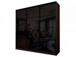 Шкаф-купе Max МШ-27-6-24-222 пленка черная