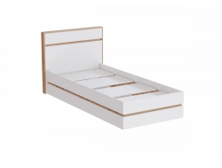 Кровать 900 мм МС Аркон Белый/Дуб Вотан
