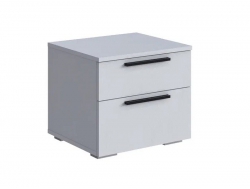 Тумба прикроватная МС Люмьер Белый