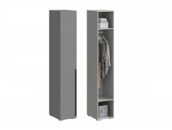 Пенал МС Люмьер Шиншилла Серая