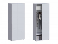 Шкаф угловой МС Люмьер Белый