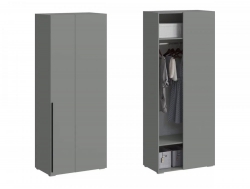 Шкаф угловой МС Люмьер Шиншилла Серая