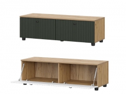 Тумба телевидеоаппаратура со створками Милан Олива Софт