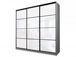 Шкаф-купе Max МШ-25-6-24/2-222 пленка белая