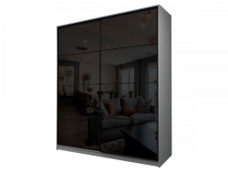 Шкаф-купе Max МШ-25-6-18-22 пленка черная