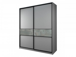 Шкаф-купе Max МШ-25-6-16-99 светло-серая пленка