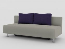 Диван белый Оленька savana milk-violet