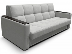 Диван Рэй 2000х2000 Клетка с прямыми подлокотниками с МДФ вивальди 14