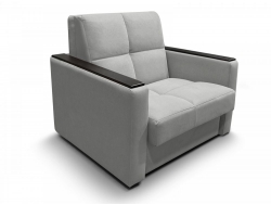 Диван Рэй 700х2000 Клетка с прямыми подлокотниками с МДФ вивальди 14