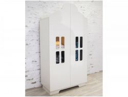 Шкаф детский двухдверный с ящиками Домик