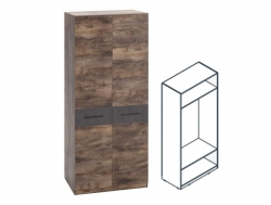 Шкаф двухдверный в спальню Глазго