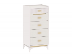 Комод высокий Сиде Белый