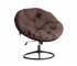 Кресло CLOUDE HOME рогожка коричневый