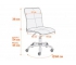 Кресло Azura флок молочный