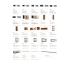 Кухня Фиджи белый/графит 1800
