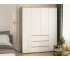 Шкаф 4-хстворчатый с 3-мя ящиками Прайм сонома/белый