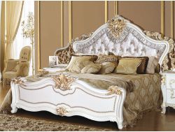 Кровать 2-х спальная Джоконда слоновая кость