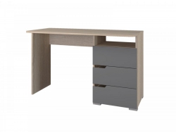 Стол 1200 3 ящика Анталия Графит софт