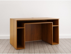 Стол прямой сложный (С-5) Soft однотонный