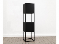 Стеллаж Куб (М-9) Лофт Черный