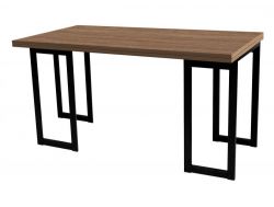 Стол Трансформер металлический шимо темный-черный