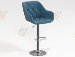 Полукресло барное Челси хром