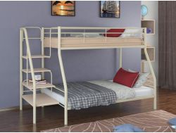 Двухъярусная кровать Толедо 1 слоновая кость-дуб молочный