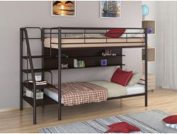 Двухъярусная кровать Толедо П коричневый-венге