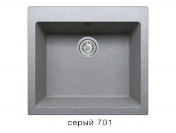 Кухонная мойка Tolero R-111 Серый 701