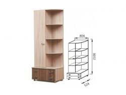 Шкаф комбинированный Юниор-6 ПМ-4