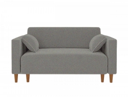 Диван прямой Урвик Грей рогожка