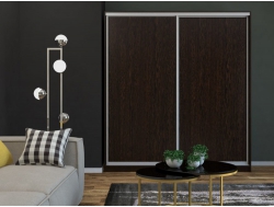Шкаф-купе Ксения ЛДСП/ЛДСП Венге